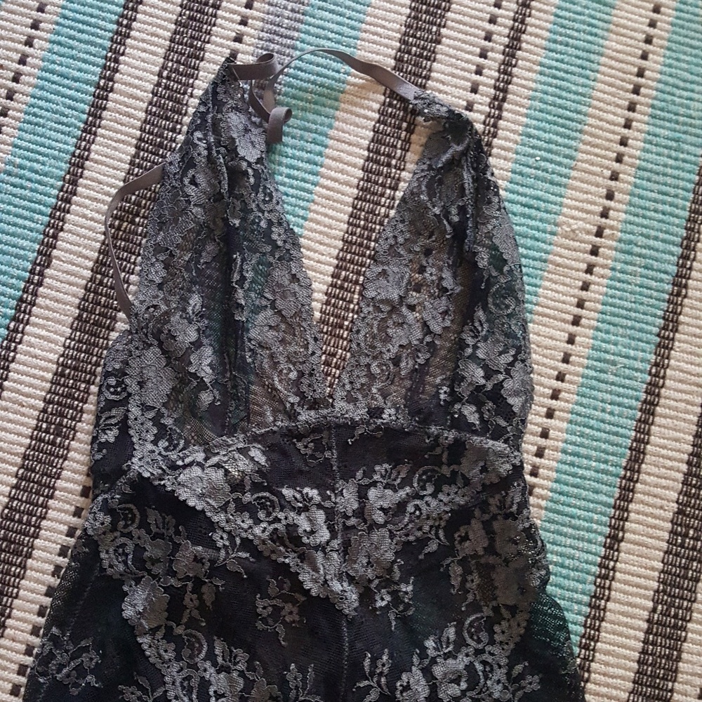 NWOT Free People lace bodysuit